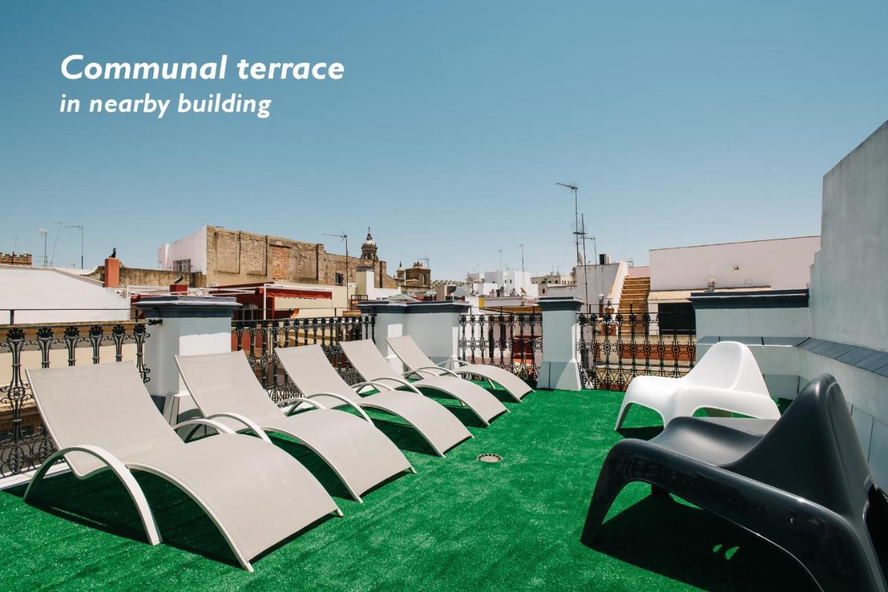 Hostly Rivero 2A Center Loft-Fibre-Communal Terrace-Parking Optional-Cless Siviglia Esterno foto