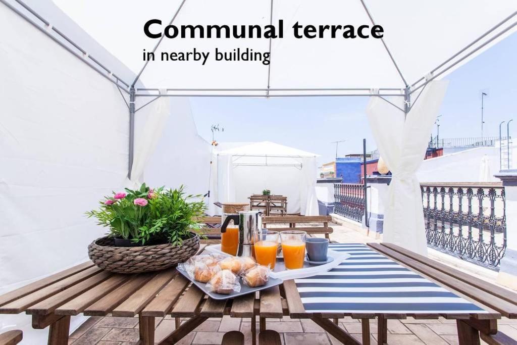Hostly Rivero 2A Center Loft-Fibre-Communal Terrace-Parking Optional-Cless Siviglia Esterno foto
